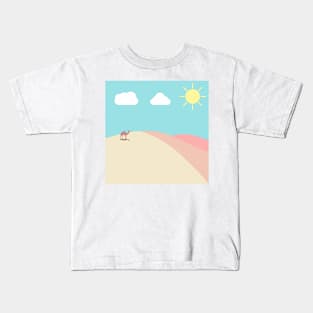 Desert pastel color Kids T-Shirt